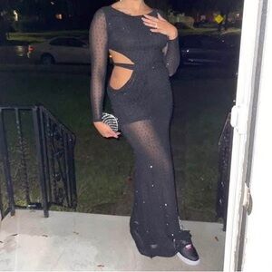 Elegant Black Evening Dress